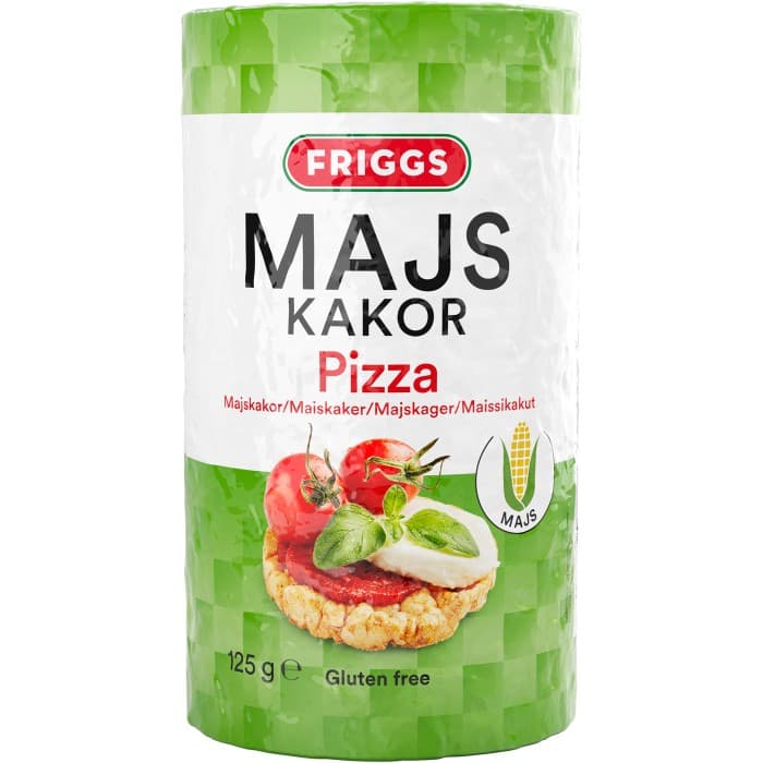 Friggs Majskakor Pizza 125g