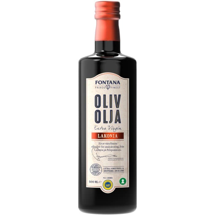 Frixos Finest Olivolja Lakonia Extra Virgin 500ml från Fontana – köp hos Delitea