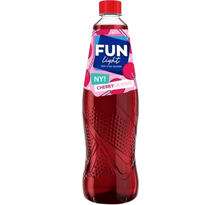 FUN Light Cherrylicious 1L – från FUN Light – 34 kr – hos Delitea