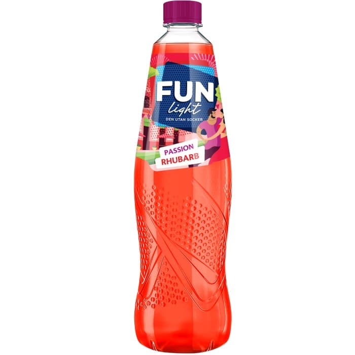 FUN Light Passion Rhubarb 1L – från FUN Light – 34 kr – hos Delitea