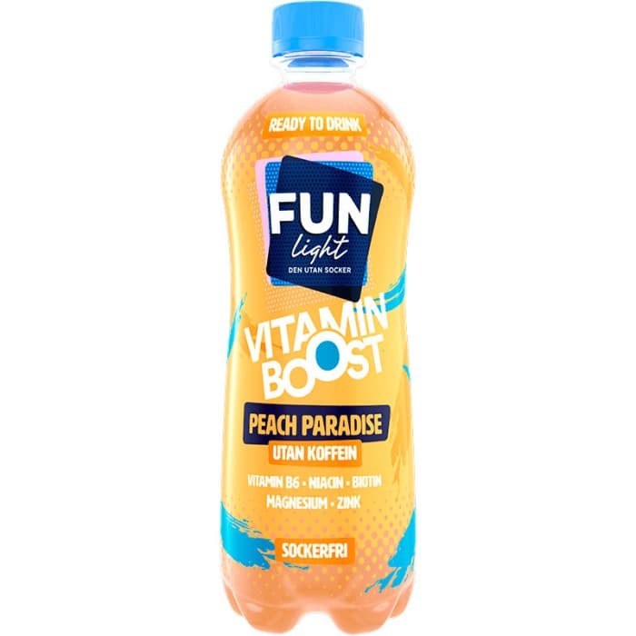 Fun Light Vitamin Boost Peach Paradise 50cl