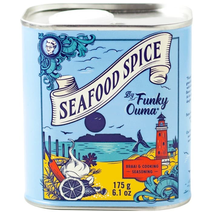 Funky Ouma Skaldjurskrydda Seafood Spice 175g – från Funky Ouma – 149 kr – hos Delitea