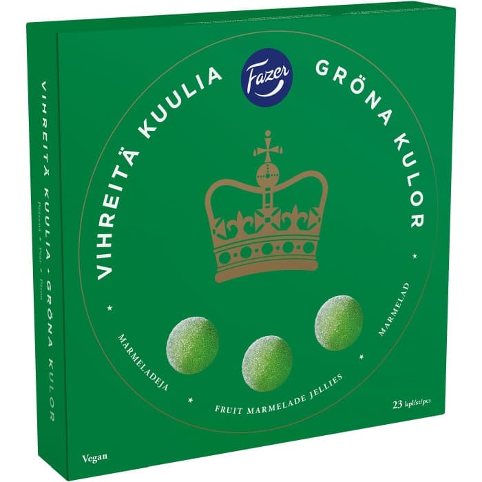 Fazer Gröna Kulor 500g