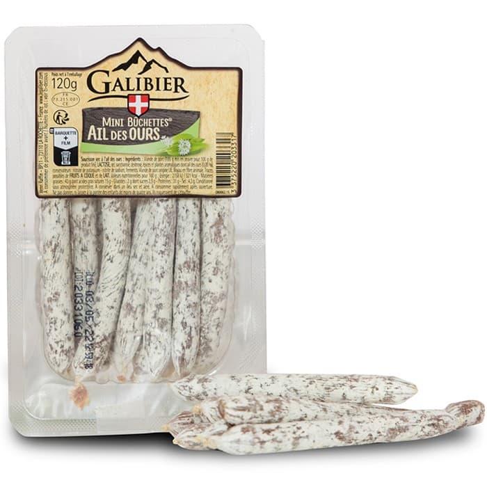 Galibier Saucisson Mini Buchettes Ramslök 120g – från Galibier – 65 kr – hos Delitea