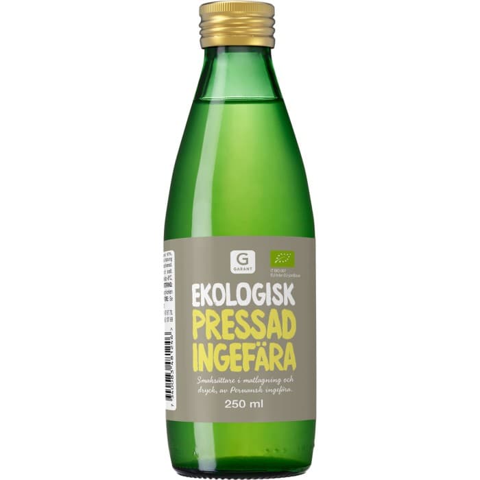 Garant Ekologisk Pressad Ingefära 250ml