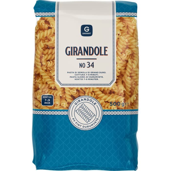 Garant Pasta No 34 Girandole 500g