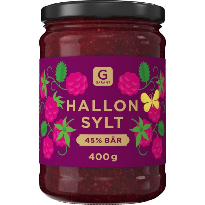 Garant Hallonsylt 400g