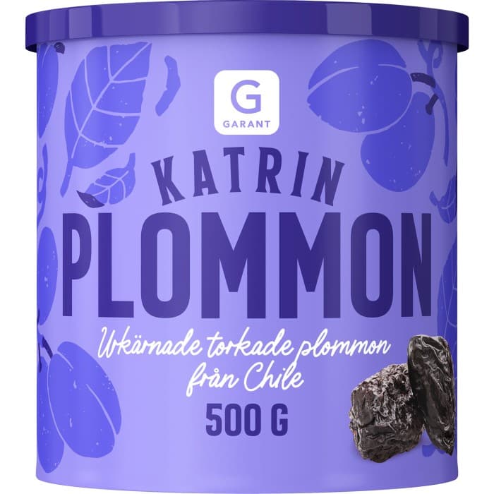 Garant Katrinplommon Torkade 500g