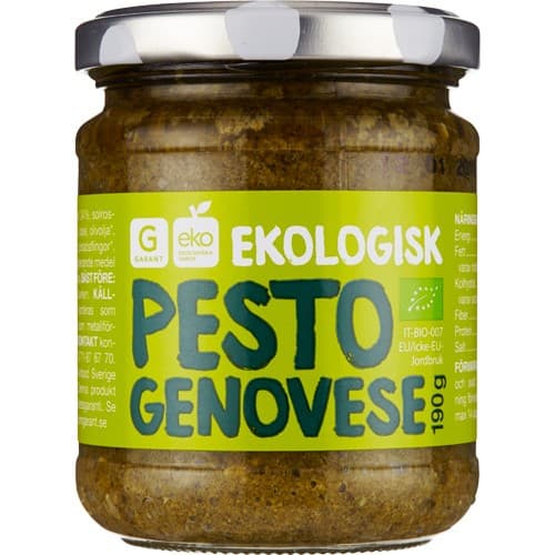 Garant Pesto Genovese Ekologisk 190g från Garant – köp hos Delitea