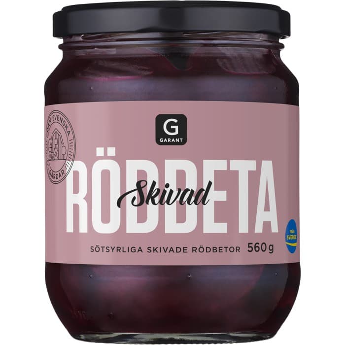 Garant Skivad Rödbeta 560g