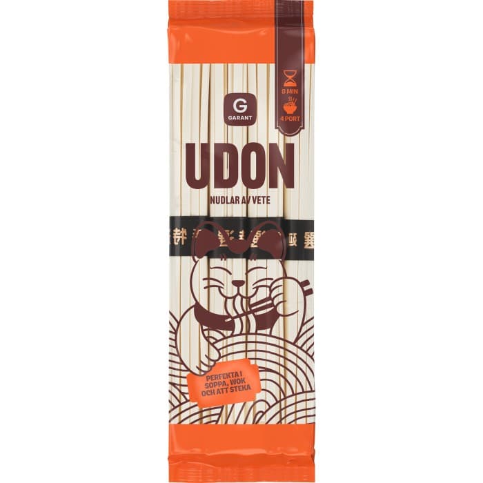 Garant Udon Nudlar av Vete 300g – från Garant – 18 kr – hos Delitea