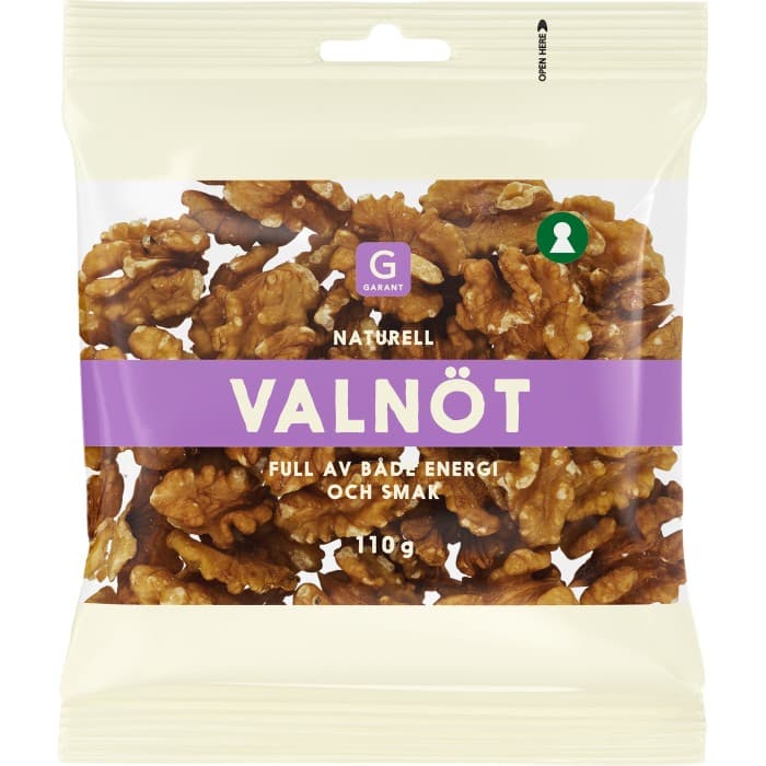 Garant Valnötter Naturell 110g – från Garant – 35 kr – hos Delitea