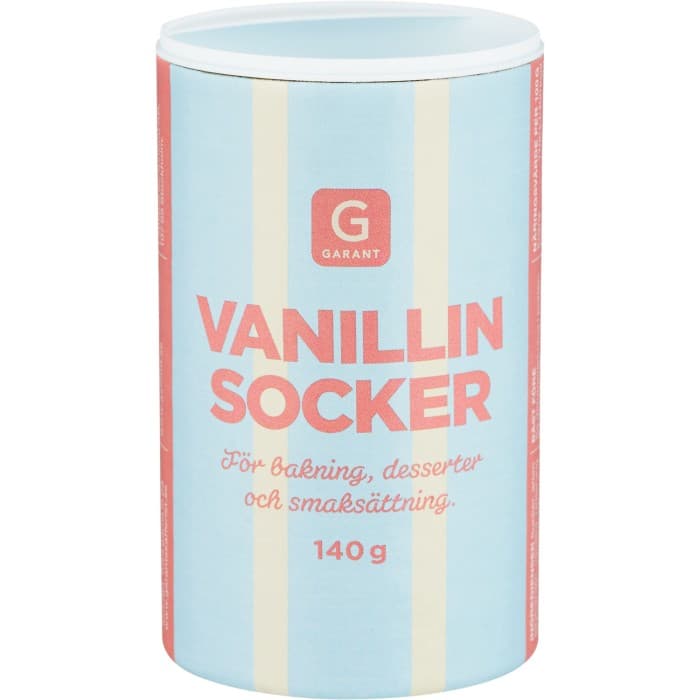 Garant Vanillinsocker 140g från Garant – köp hos Delitea