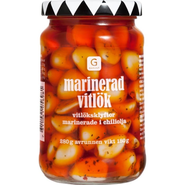 Garant Vitlöksklyftor i Chiliolja 280g