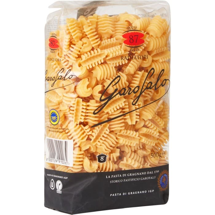 Garofalo Pasta Radiatori 500g från Garofalo – köp hos Delitea