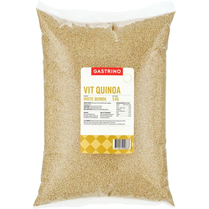 Gastrino Quinoa Vit 5kg från Gastrino – köp hos Delitea