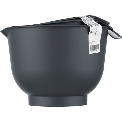 GastroMax Vispskålar Mörkgrå 1,5+2+3L 3-pack