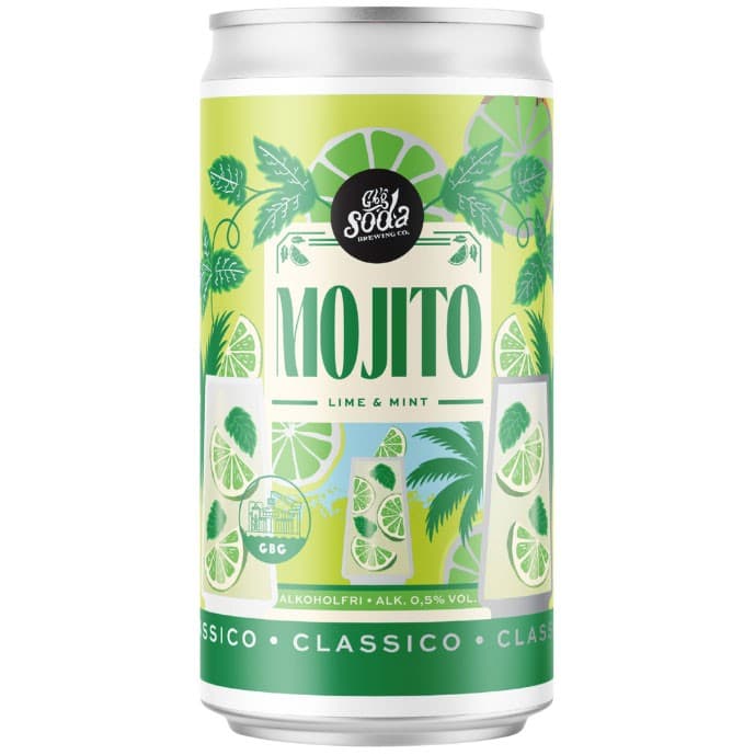 Gbg Soda Mojito Lime & Mint 250ml – från Gbg Soda – 27 kr – hos Delitea