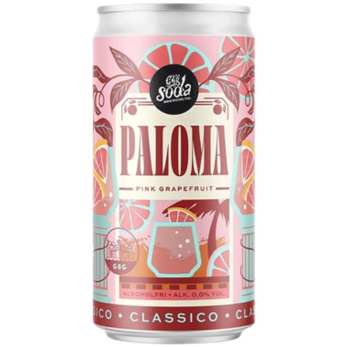 Gbg Soda Paloma Pink Grapefruit 250ml – från Gbg Soda – 29 kr – hos Delitea