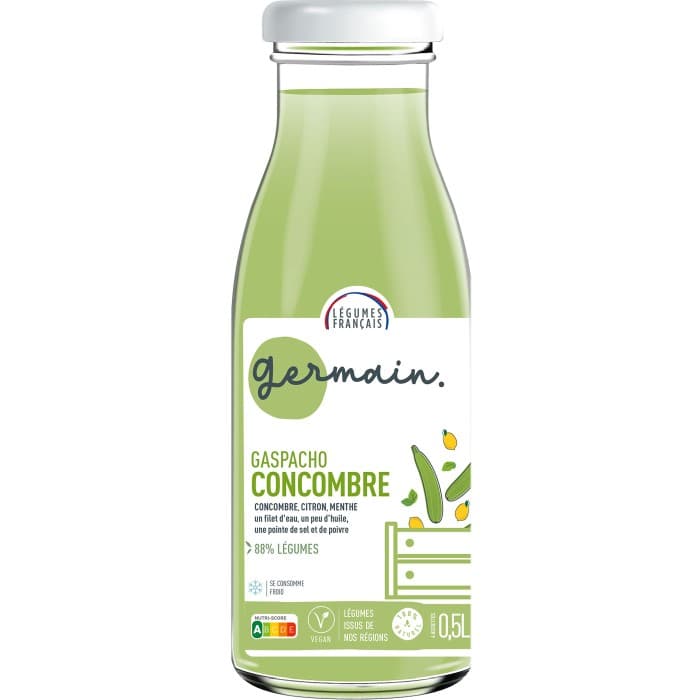 Cultures de France Germain Gaspacho Concombre 0,5L – från Cultures de France – 69 kr – hos Delitea