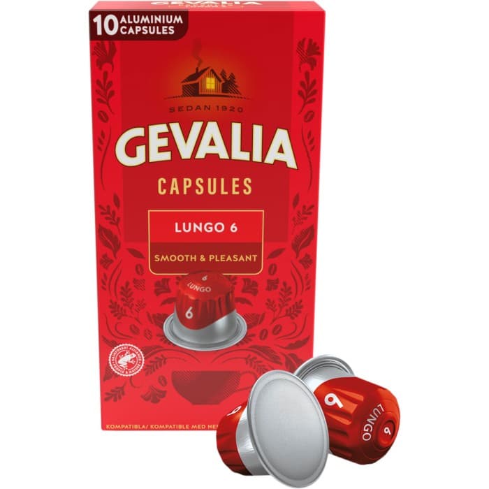 Gevalia Capsules Lungo 6 Classico 10-pack