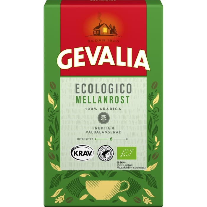 Gevalia Ecologico Mellanrost 425g