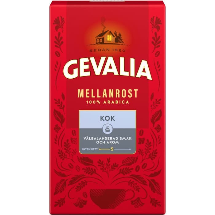 Gevalia Kaffe Mellanrost Kok 450g från Gevalia – köp hos Delitea