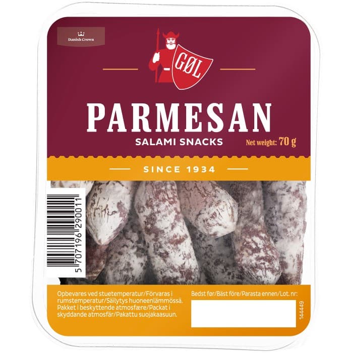 Göl Parmesan Salami Snacks 70g