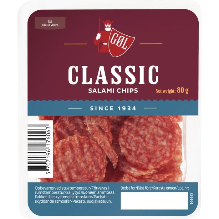 Göl Salami Chips Classic 80g