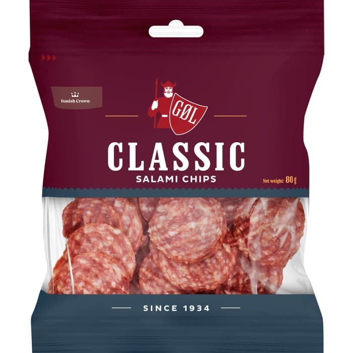 Göl Salami Chips Classic 80g – från Göl – 27 kr – hos Delitea