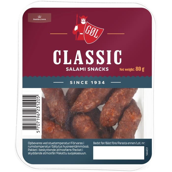 Göl Salami Snacks Classic 80g
