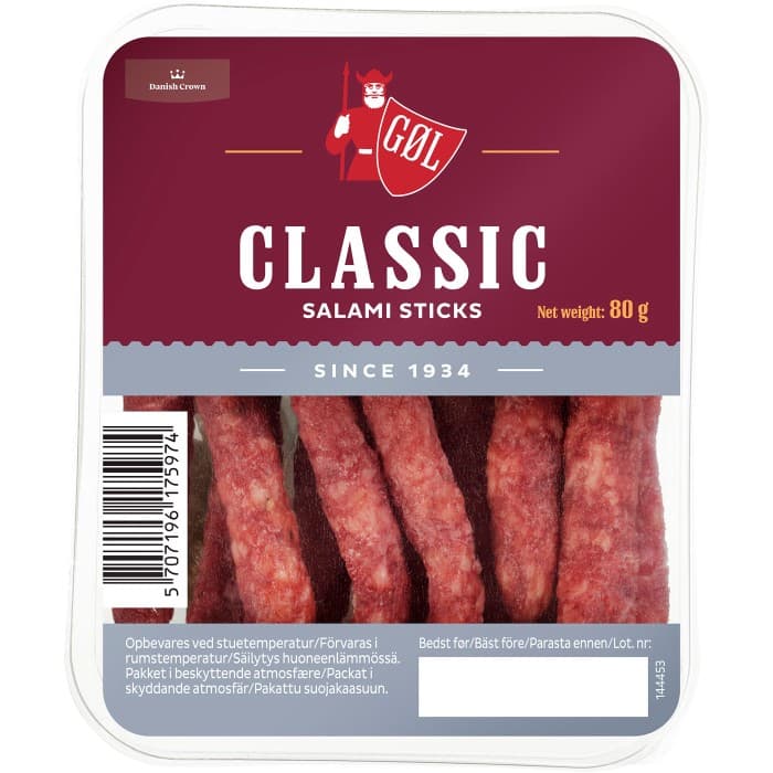 Göl Salami Sticks Classic 80g