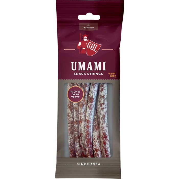 Göl Snack Strings Umami 100g – från Göl – 30 kr – hos Delitea