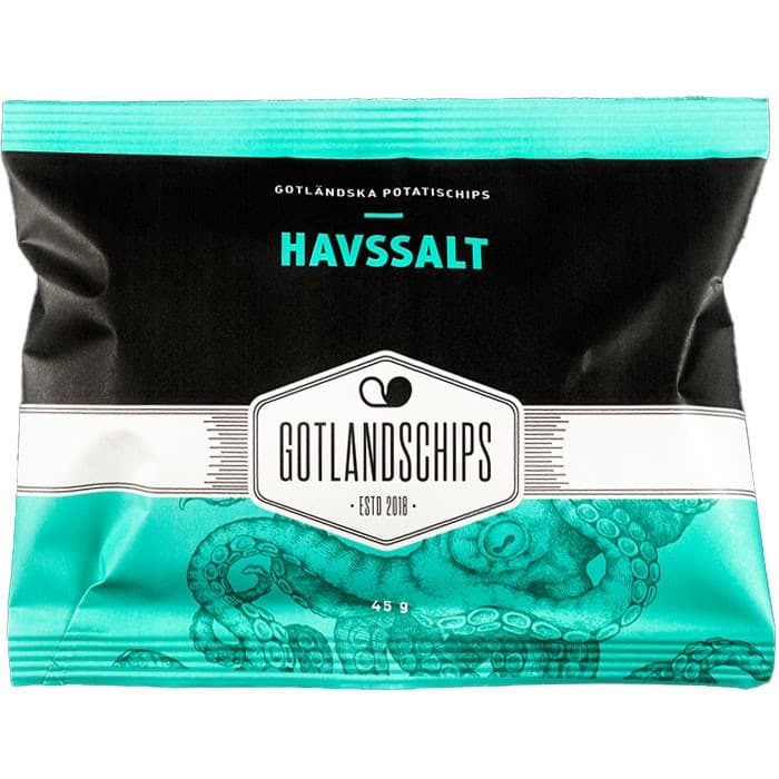 Gotlandschips Havssalt 40g – från Gotlandschips – 16 kr – hos Delitea