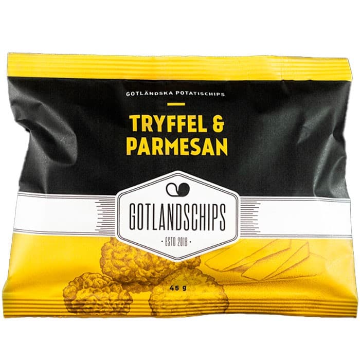 Gotlandschips Tryffel & Parmesan 40g – från Gotlandschips – 16 kr – hos Delitea