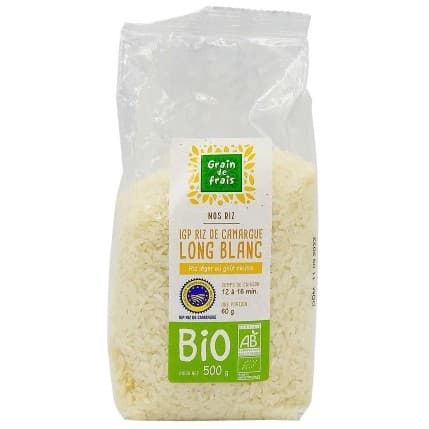 Grain de Frais Vitt Ris Långkornigt IGP Eko 500g