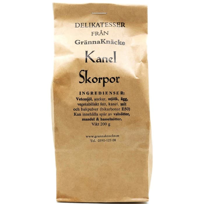 Grännaknäcke Kanelskorpor 250g från Grännaknäcke – köp hos Delitea