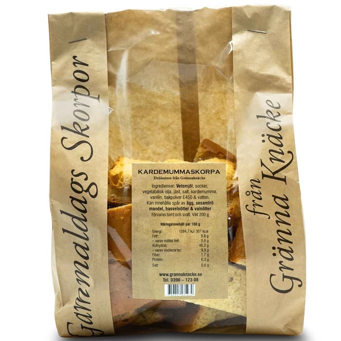 Grännaknäcke Kardemummaskorpor 200g från Grännaknäcke – köp hos Delitea