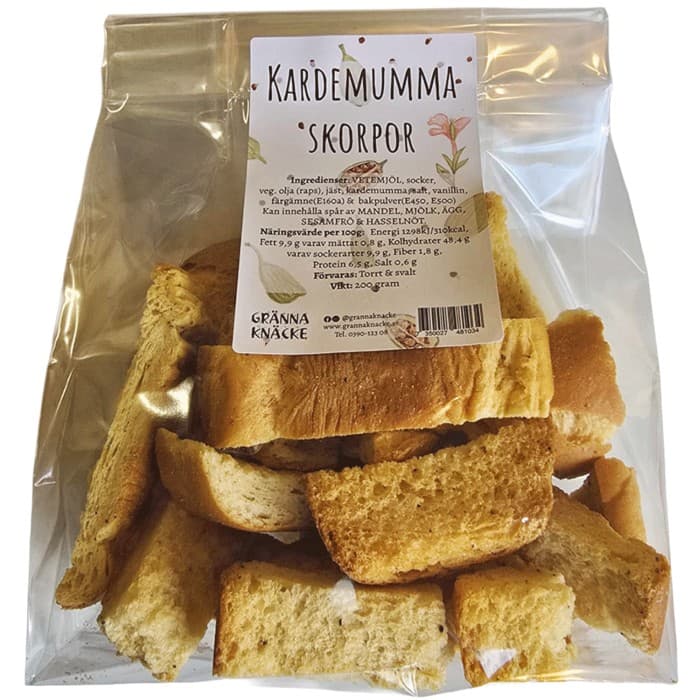 Grännaknäcke Kardemummaskorpor 200g från Grännaknäcke – köp hos Delitea