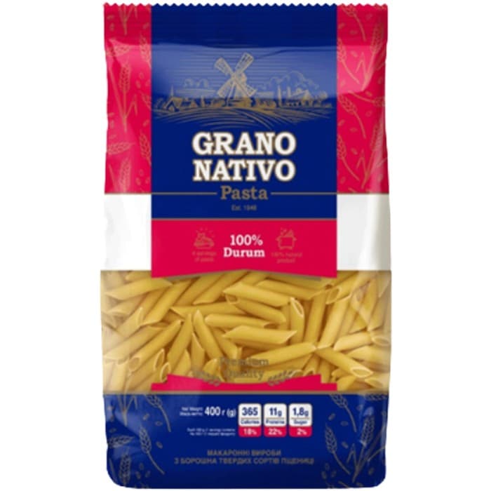 Grano Nativo  Pasta Penne Durum 400g – från Grano Nativo – 11 kr – hos Delitea