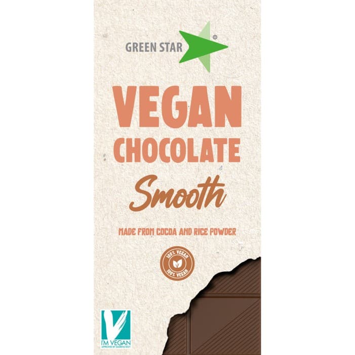 Green Star Ljus Vegan Choklad 90g från Green Star – köp hos Delitea