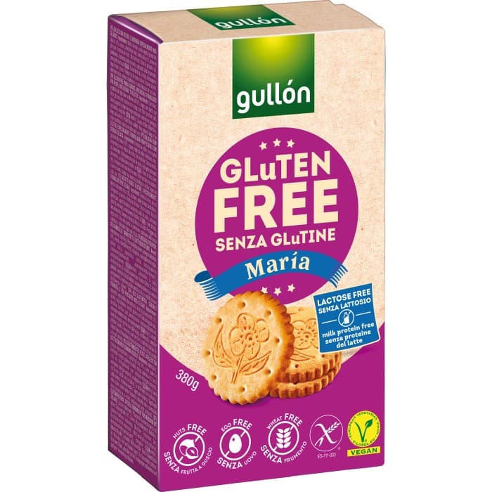 Gullón Maria Kex Glutenfri 380g – från Gullón – 30 kr – hos Delitea