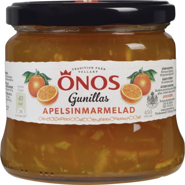 Önos Gunillas Apelsinmarmelad 450g – från Önos – 39 kr – hos Delitea