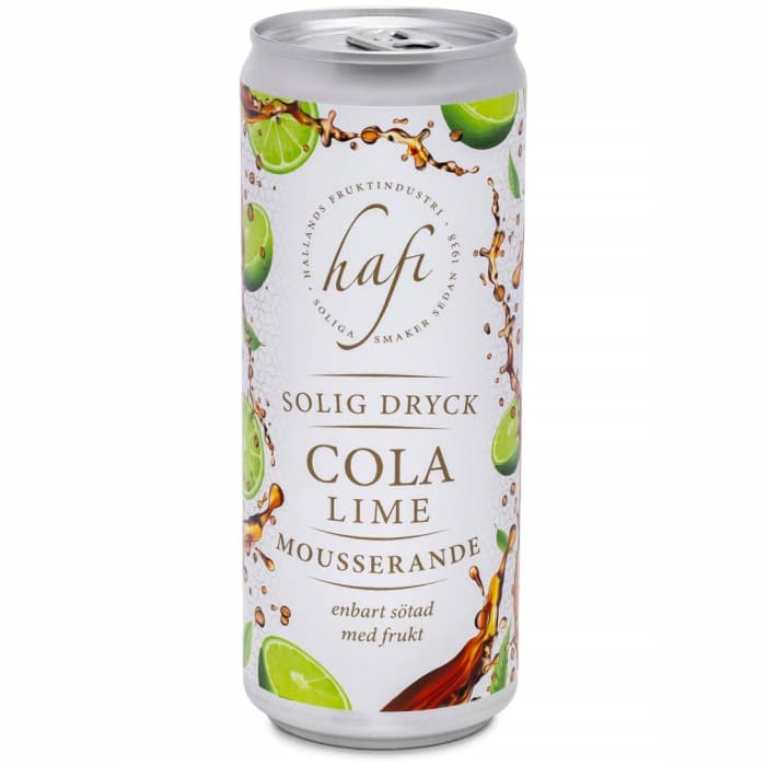 Hafi Cola Lime Mousserande Dryck 330ml – från Hafi – 35 kr – hos Delitea