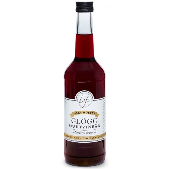 Hafi Glögg Svartvinbär Mandarin & Vanilj 500ml