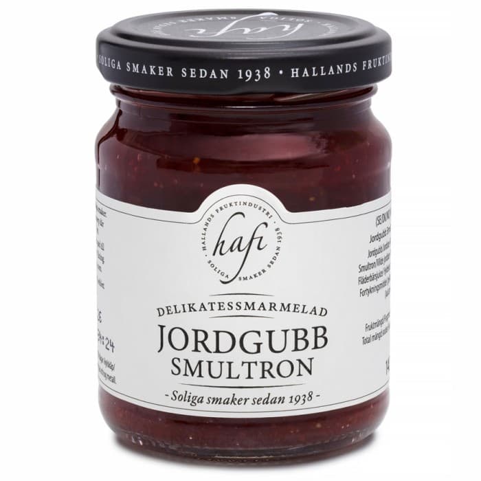 Hafi Jordgubb & Smultron Marmelad 140g