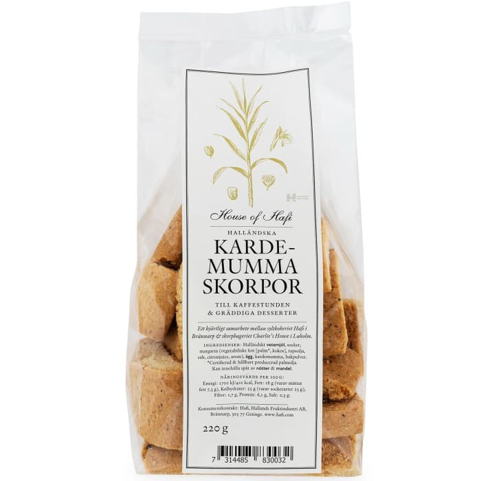 Hafi Kardemummaskorpor 220g – från Hafi – 65 kr – hos Delitea