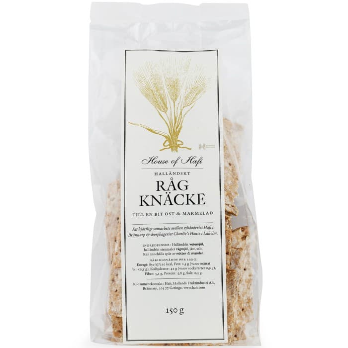 Hafi Rågknäcke 150g – från Hafi – 65 kr – hos Delitea