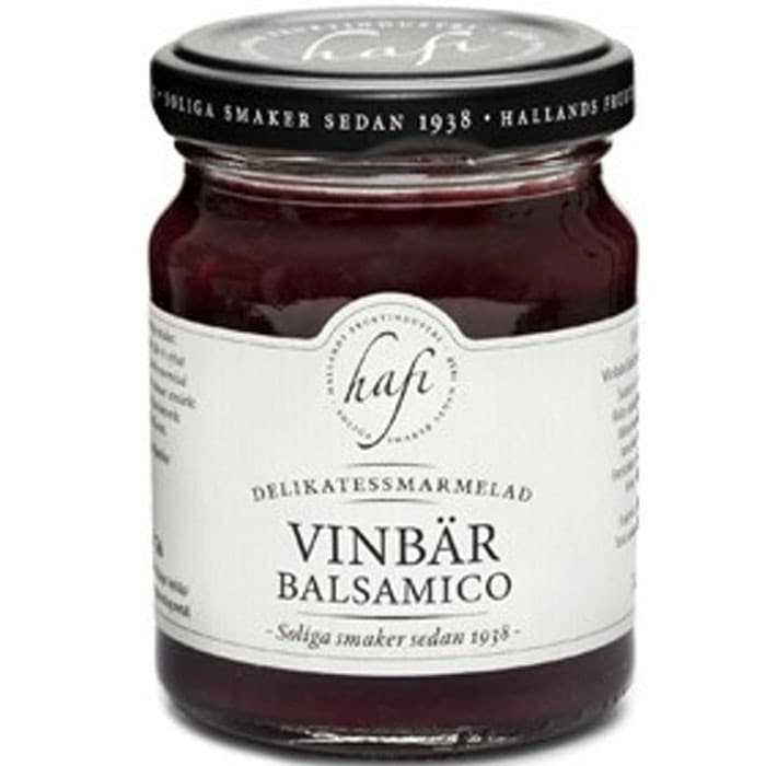 Hafi Vinbär & Balsamico Marmelad 140g – från Hafi – 46 kr – hos Delitea