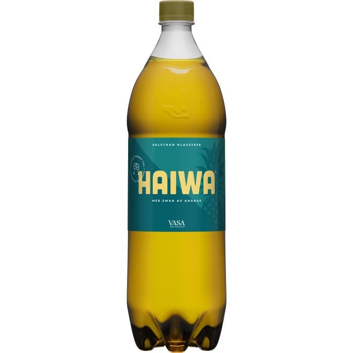 Vasa Haiwa Ananasläsk 1,5L – från VASA Bryggeri – 21 kr – hos Delitea